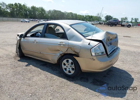 2007 Kia Spectra Ex z USA, uszkodzony, nr VIN KNAFE121275405083